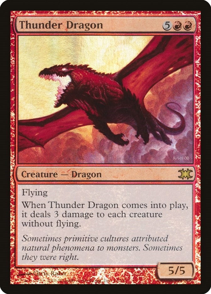Thunder Dragon (14) [DRB] - MTG Single