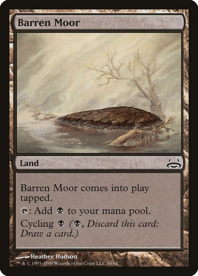 Barren Moor (58) [DDC] - MTG Single