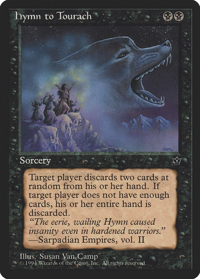 Hymn to Tourach (Wolf) [FEM] - MTG Single