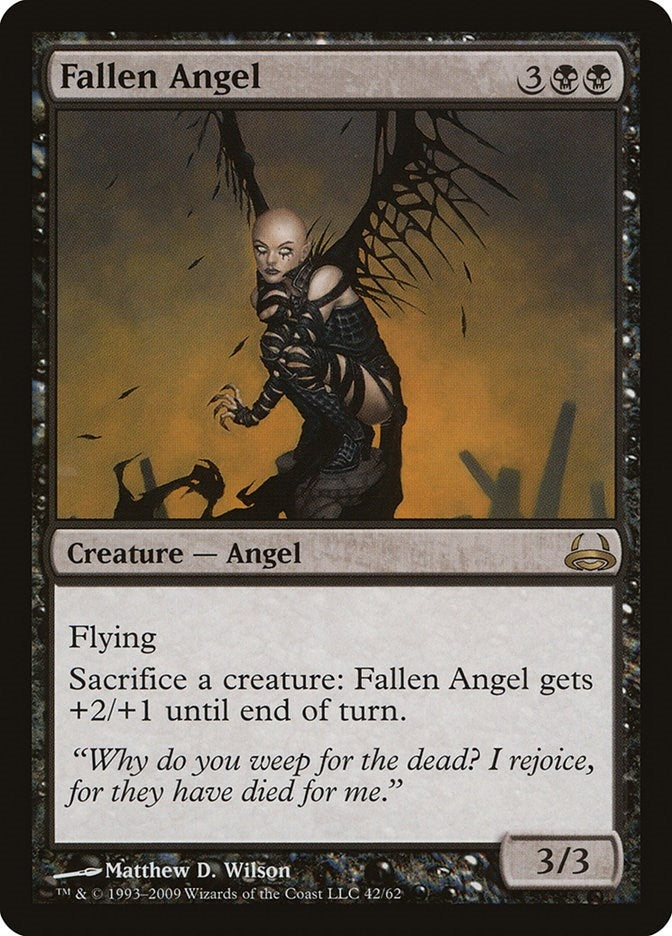 Fallen Angel (42) [DDC] - MTG Single
