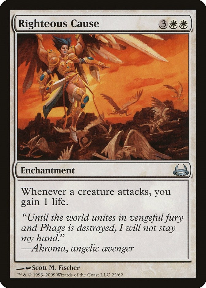 Righteous Cause (22) [DDC] - MTG Single