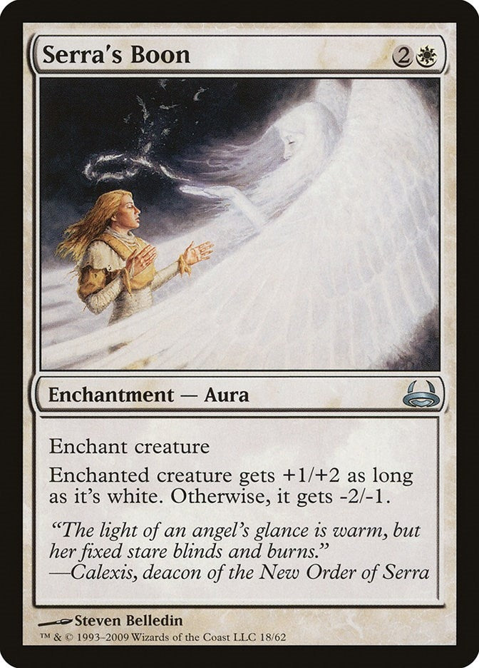 Serra’s Boon (18) [DDC] - MTG Single