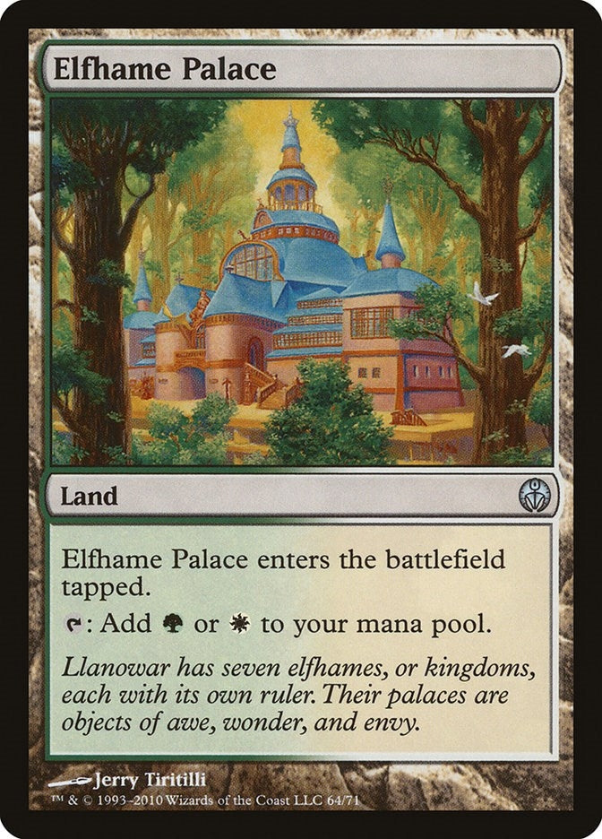 Elfhame Palace (64) [DDE] - MTG Single