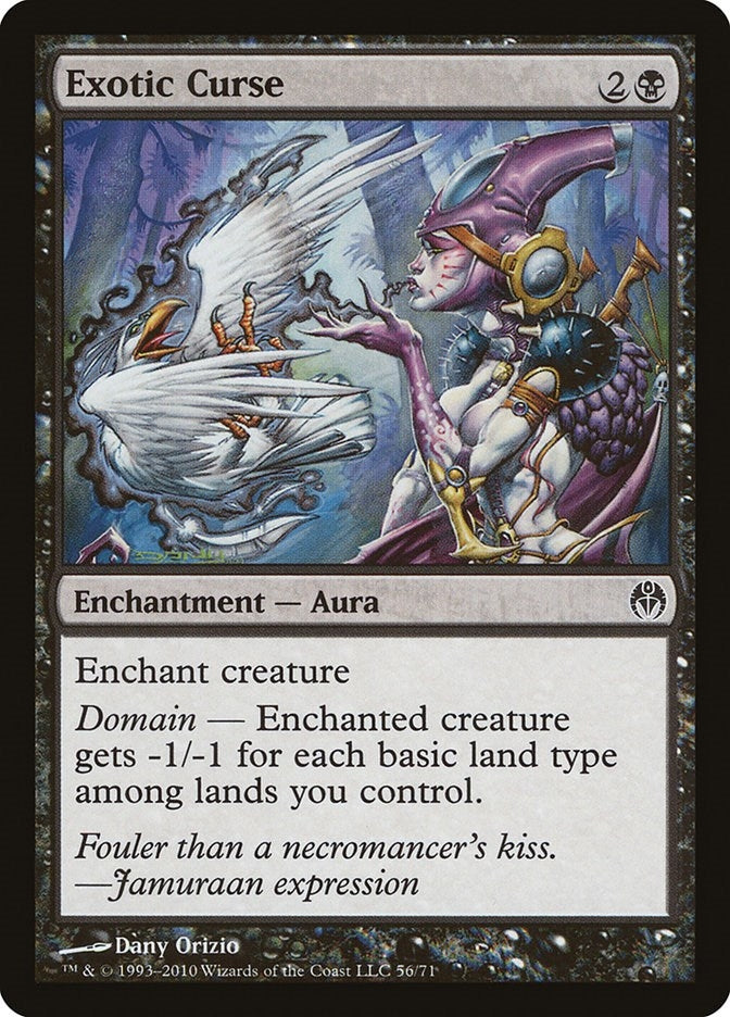 Exotic Curse (56) [DDE] - MTG Single