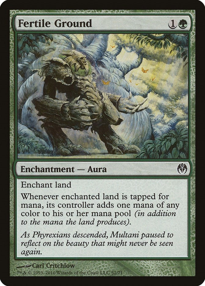 Fertile Ground (52) [DDE] - MTG Single
