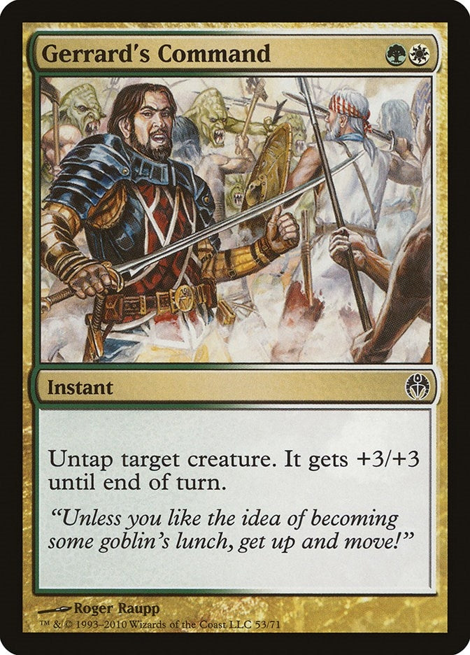 Gerrard’s Command (53) [DDE] - MTG Single
