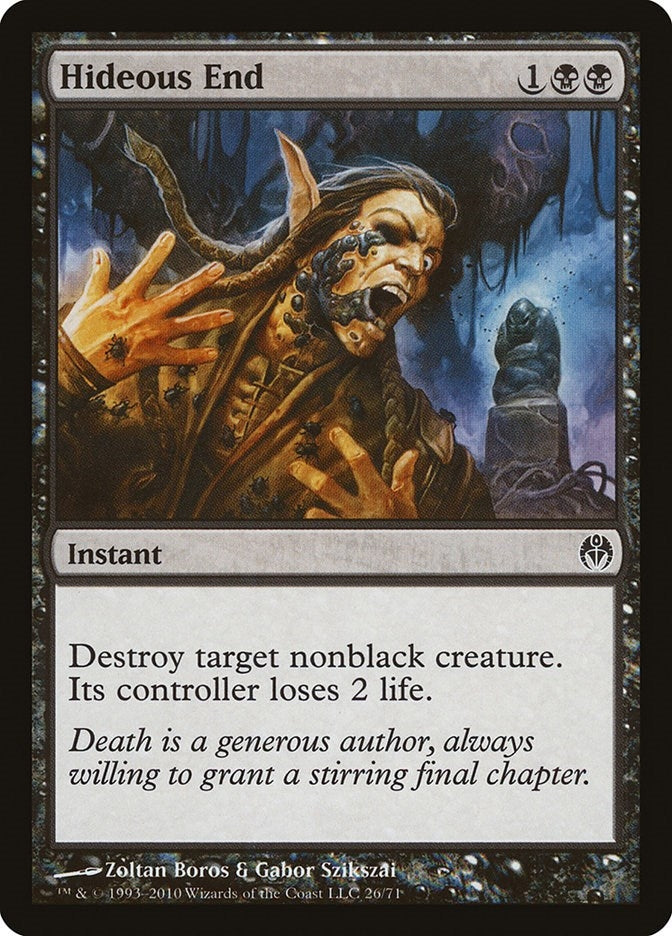 Hideous End (26) [DDE] - MTG Single