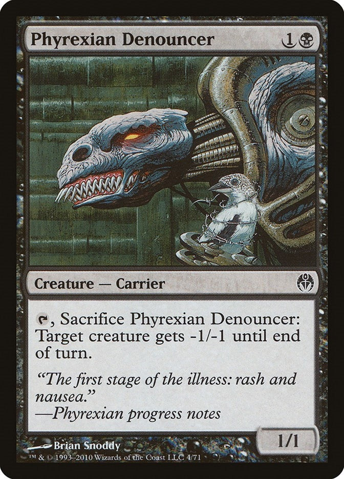 Phyrexian Denouncer (4) [DDE] - MTG Single