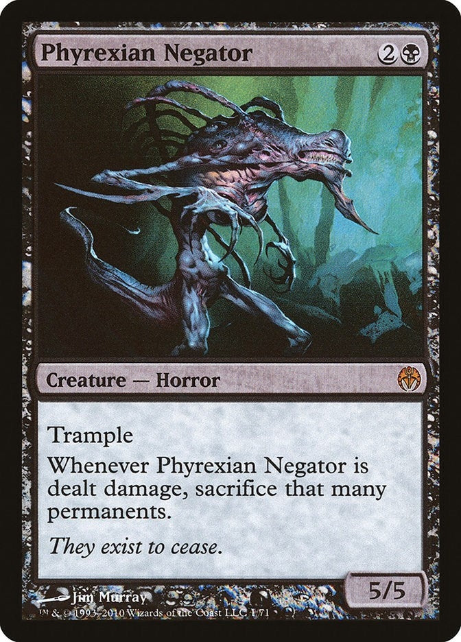 Phyrexian Negator (1) [DDE] - MTG Single