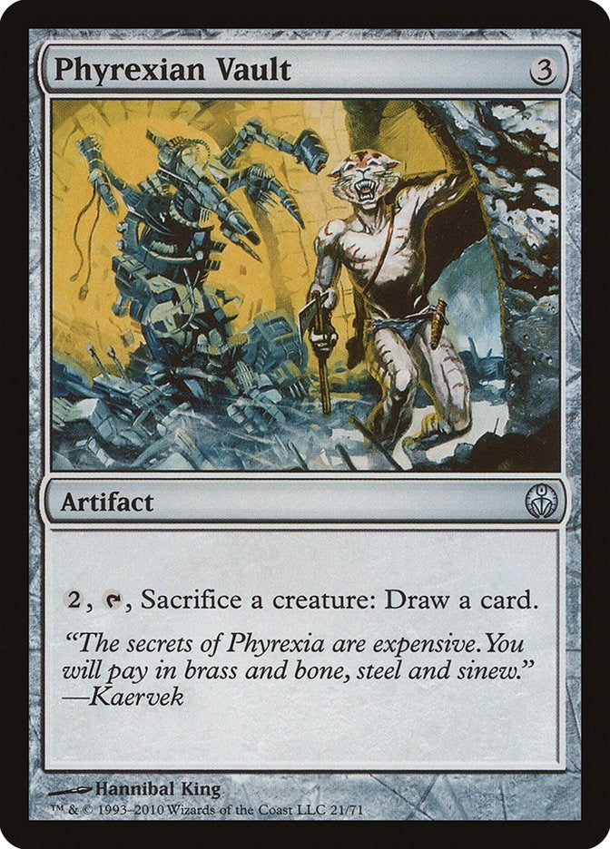 Phyrexian Vault (21) [DDE] - MTG Single