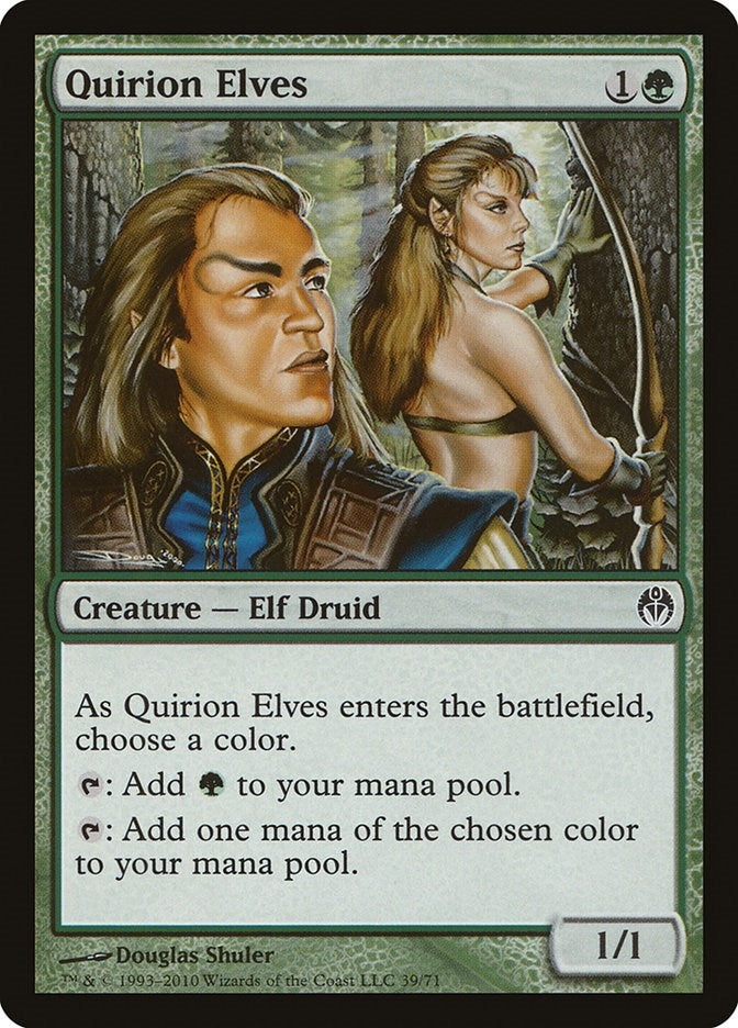 Quirion Elves (39) [DDE] - MTG Single