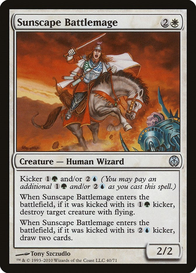 Sunscape Battlemage (40) [DDE] - MTG Single