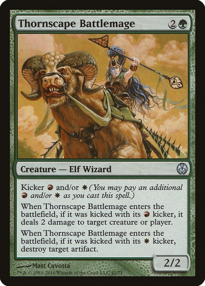 Thornscape Battlemage (42) [DDE] - MTG Single