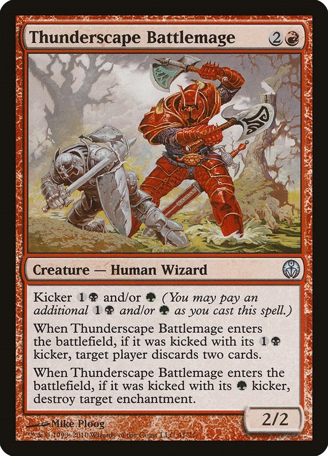 Thunderscape Battlemage (41) [DDE] - MTG Single