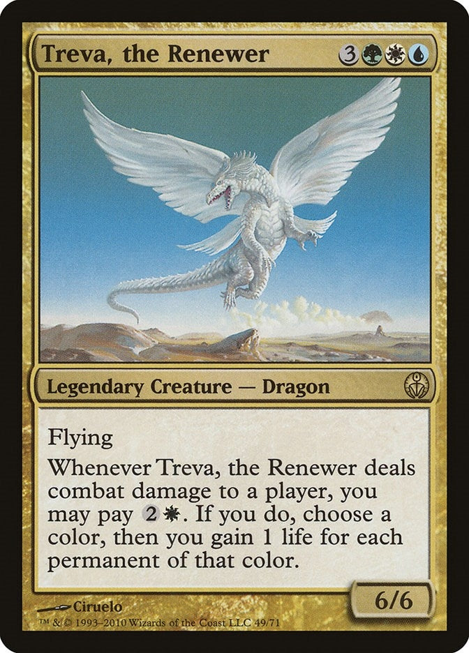 Treva the Renewer (49) [DDE] - MTG Single