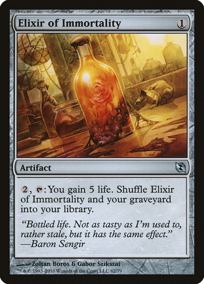 Elixir of Immortality (62) [DDF] - MTG Single
