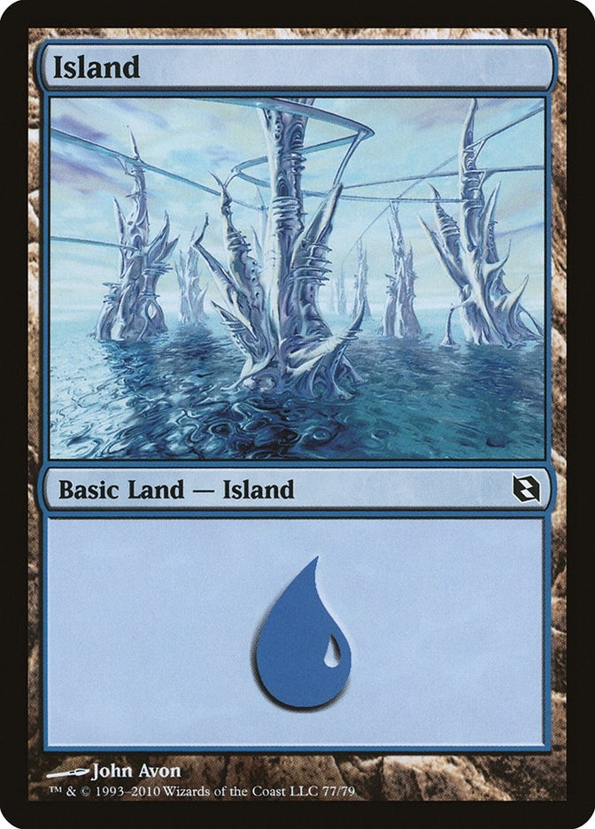 Island (77) (77) [DDF] - MTG Single