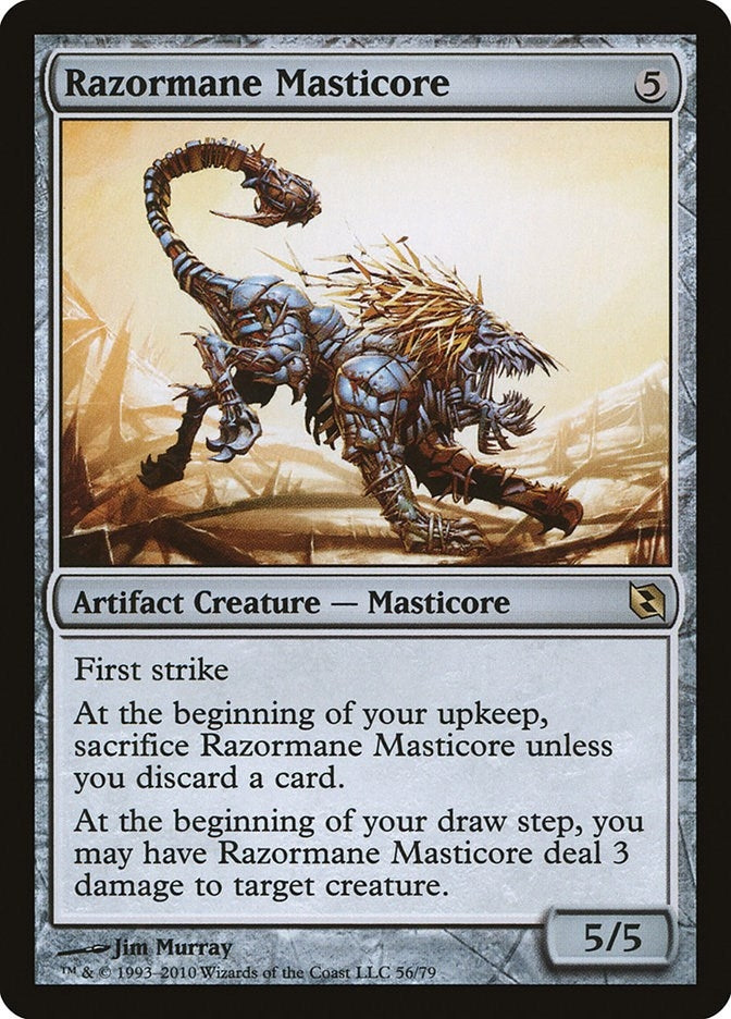 Razormane Masticore (56) [DDF] - MTG Single