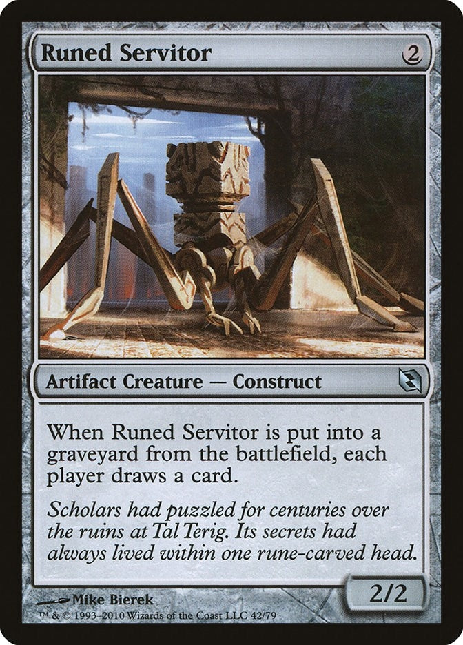 Runed Servitor (42) [DDF] - MTG Single