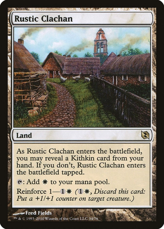 Rustic Clachan (34) [DDF] - MTG Single