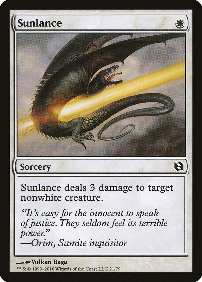 Sunlance (21) [DDF] - MTG Single
