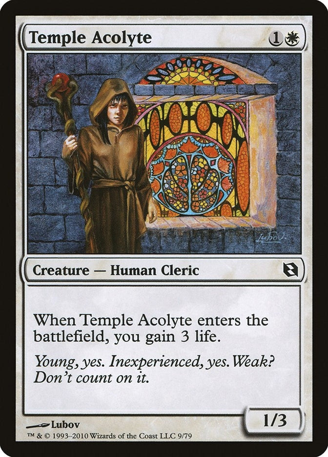 Temple Acolyte (9) [DDF] - MTG Single