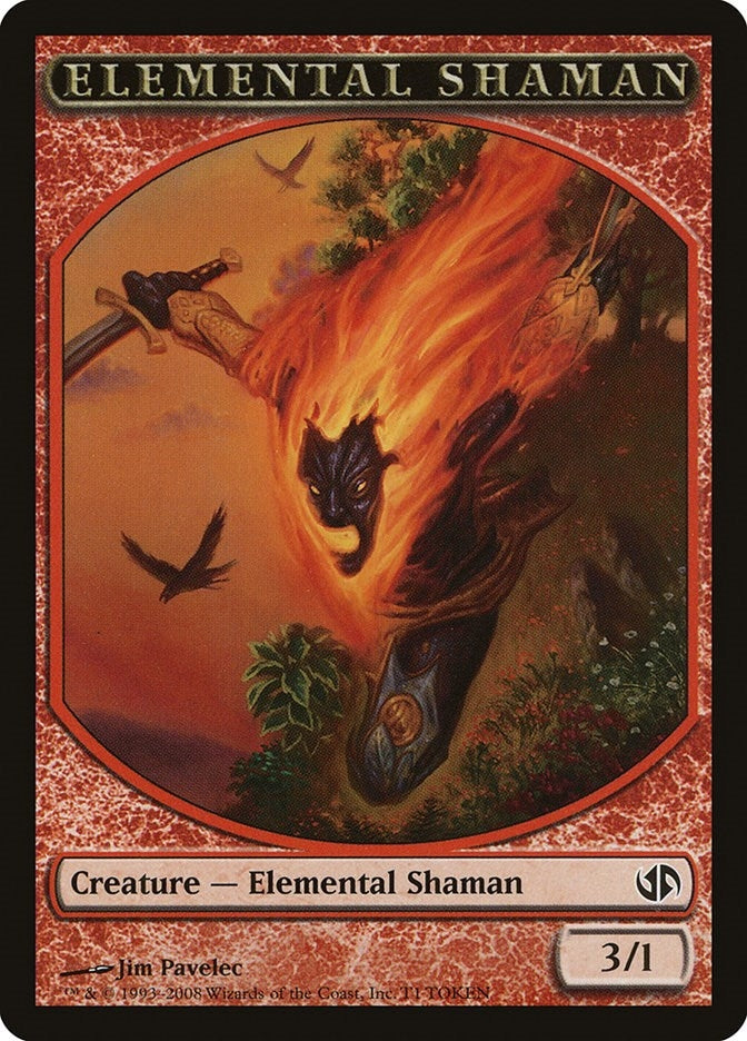 Elemental Shaman Token (0) [DD2] - MTG Single