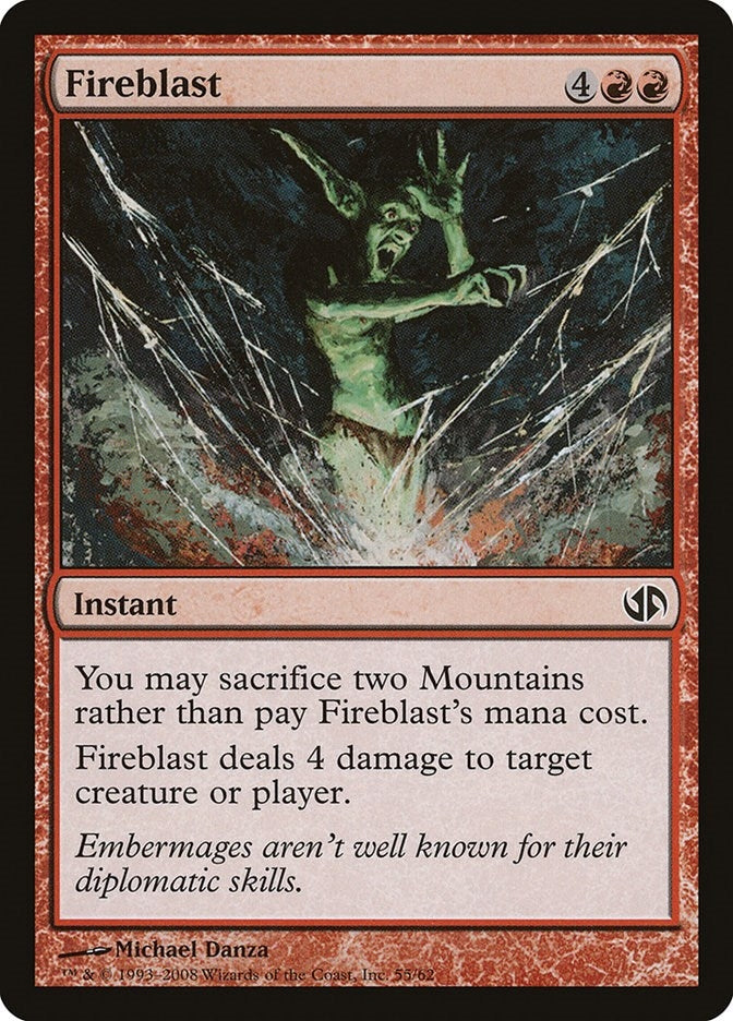 Fireblast (55) [DD2] - MTG Single