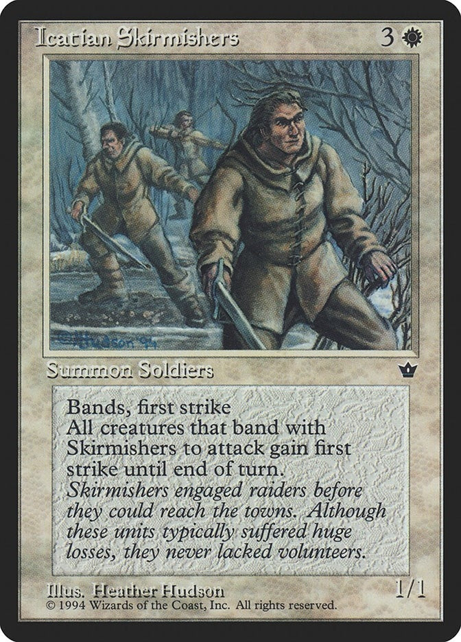 Icatian Skirmishers [FEM] - MTG Single