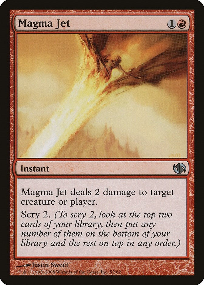 Magma Jet (52) [DD2] - MTG Single