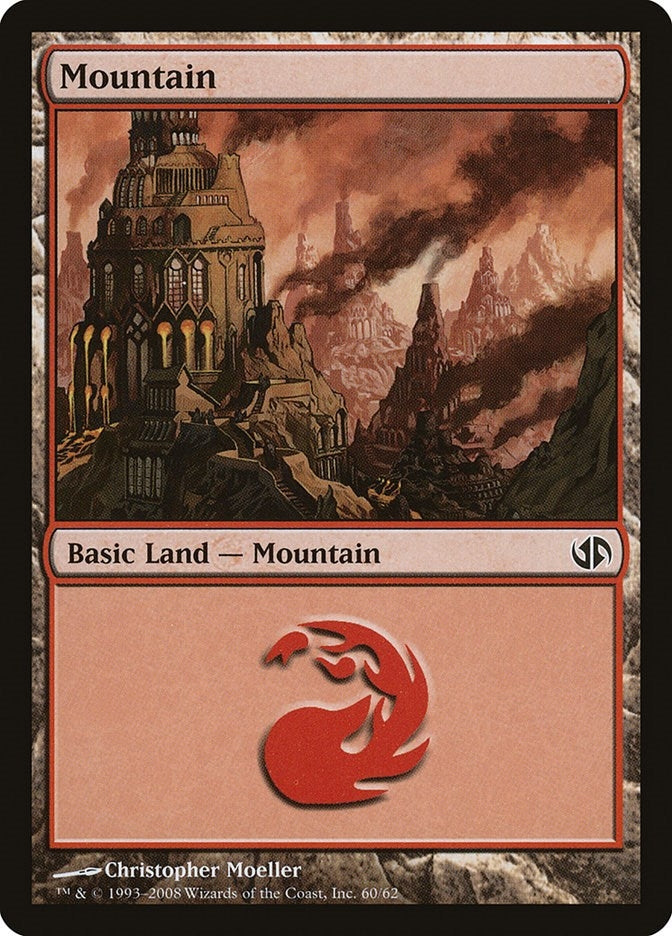 Mountain (60) (60) [DD2] - MTG Single