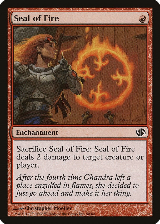 Seal of Fire (50) [DD2] - MTG Single