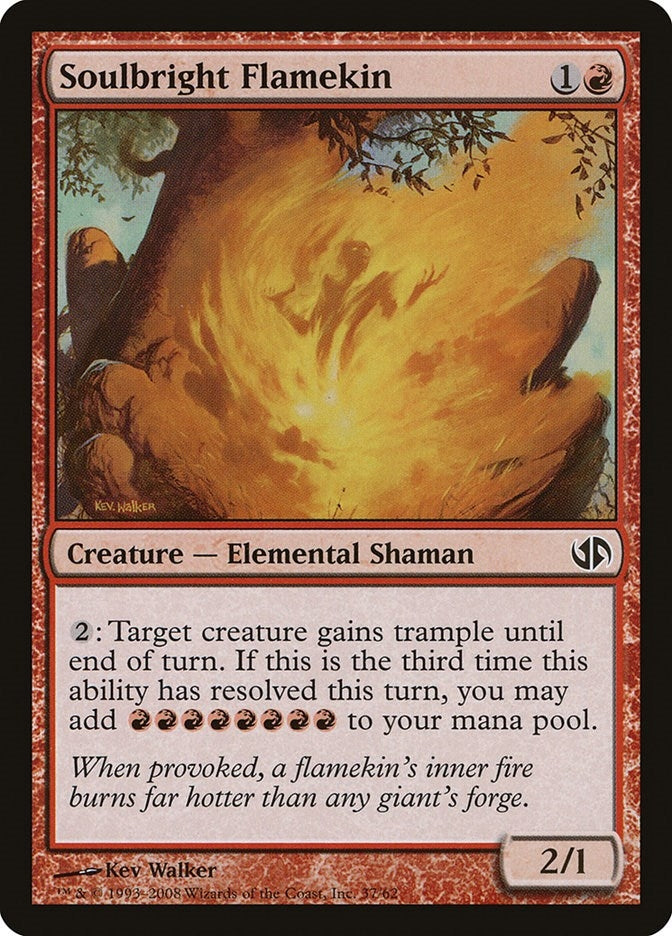 Soulbright Flamekin (37) [DD2] - MTG Single