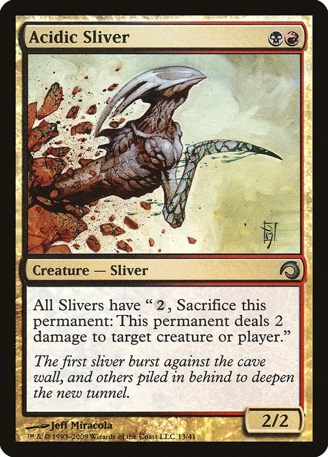 Acidic Sliver (13) [PDS] - MTG Single