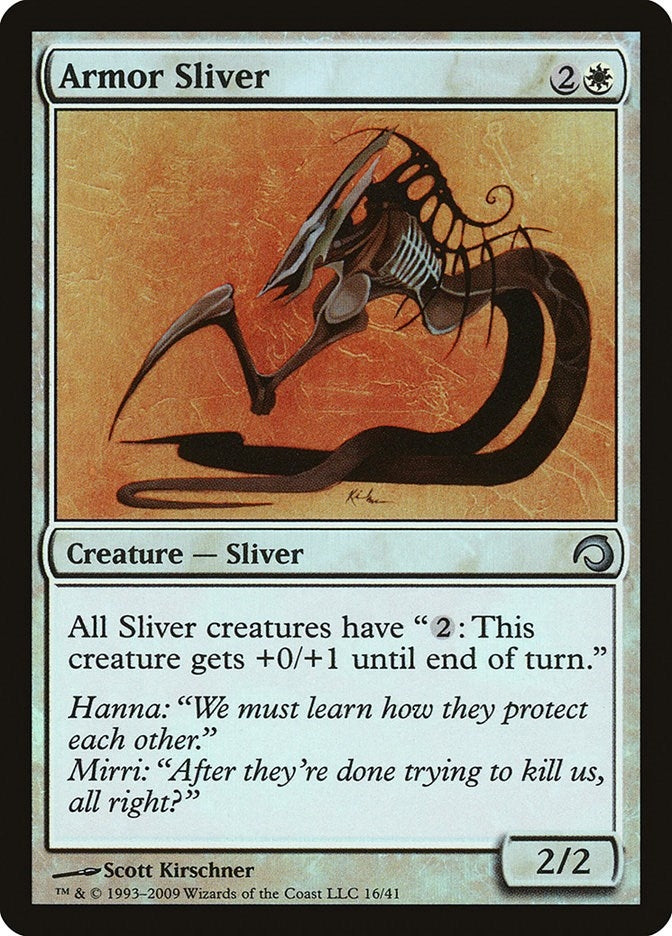 Armor Sliver (16) [PDS] - MTG Single