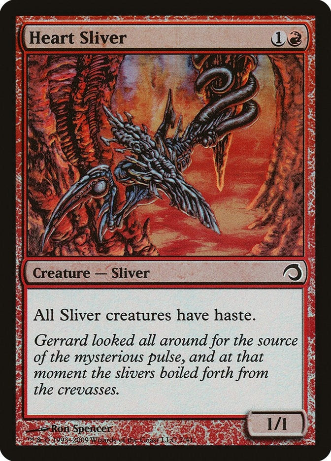 Heart Sliver (7) [PDS] - MTG Single