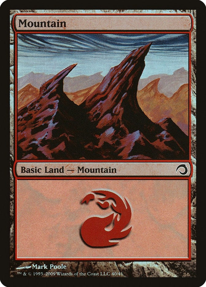 Mountain (40) (40) [PDS] - MTG Single