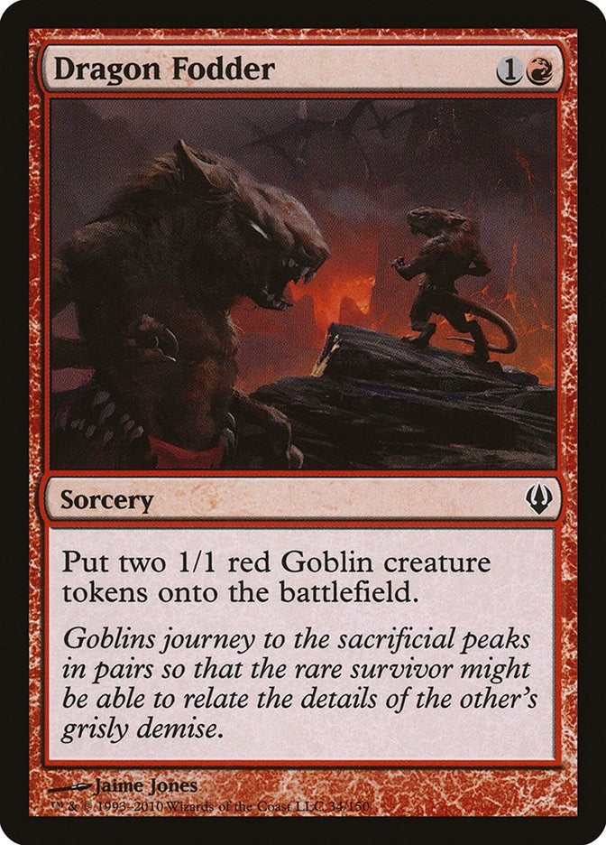 Dragon Fodder (34) [ARC] - MTG Single