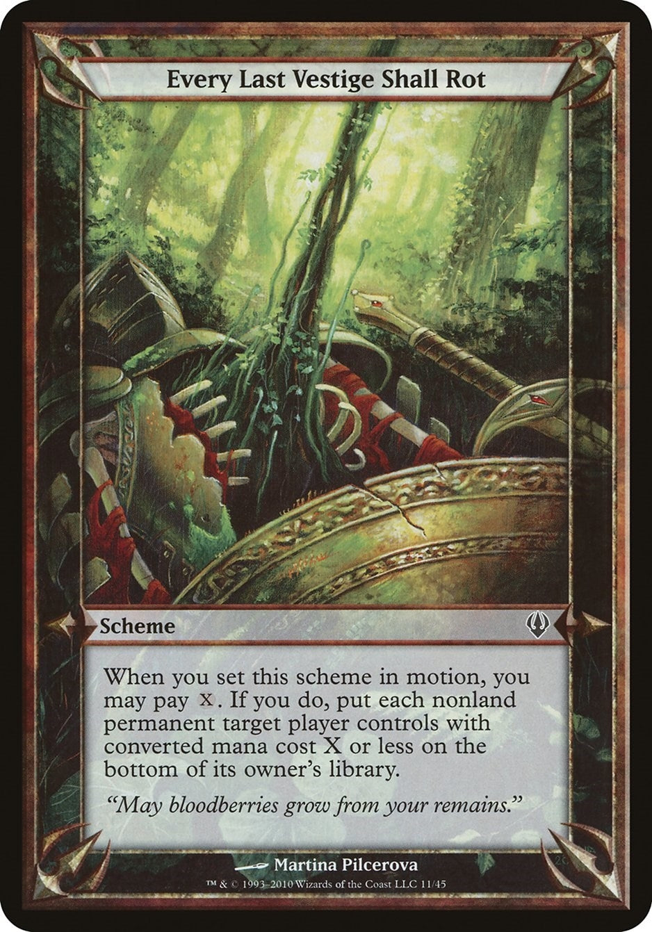 Every Last Vestige Shall Rot (Archenemy) [OVER] - MTG Single