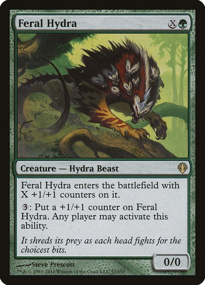 Feral Hydra (53) [ARC] - MTG Single