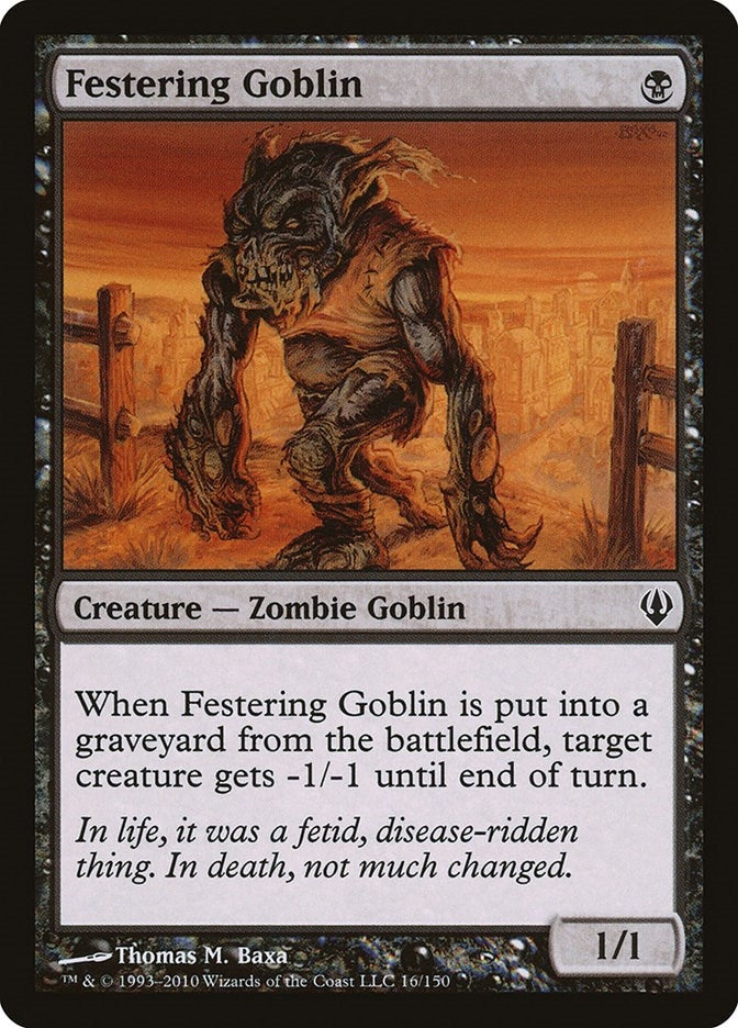 Festering Goblin (16) [ARC] - MTG Single