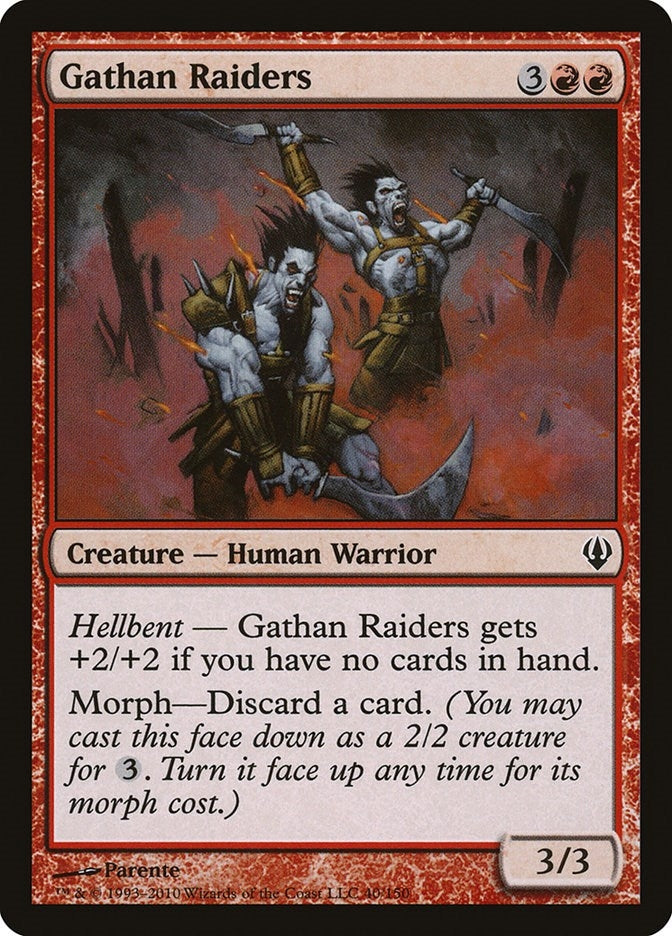Gathan Raiders (40) [ARC] - MTG Single