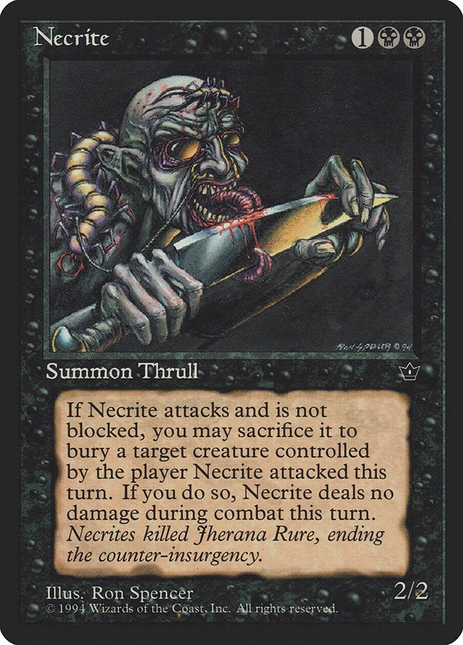 Necrite (Spencer) [FEM] - MTG Single