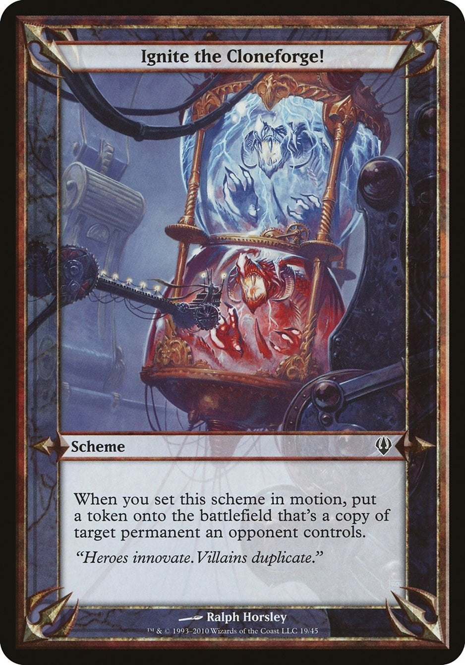 Ignite the Cloneforge! (Archenemy) [OVER] - MTG Single