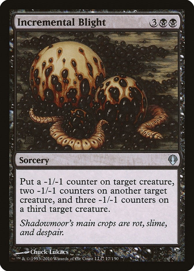Incremental Blight (17) [ARC] - MTG Single