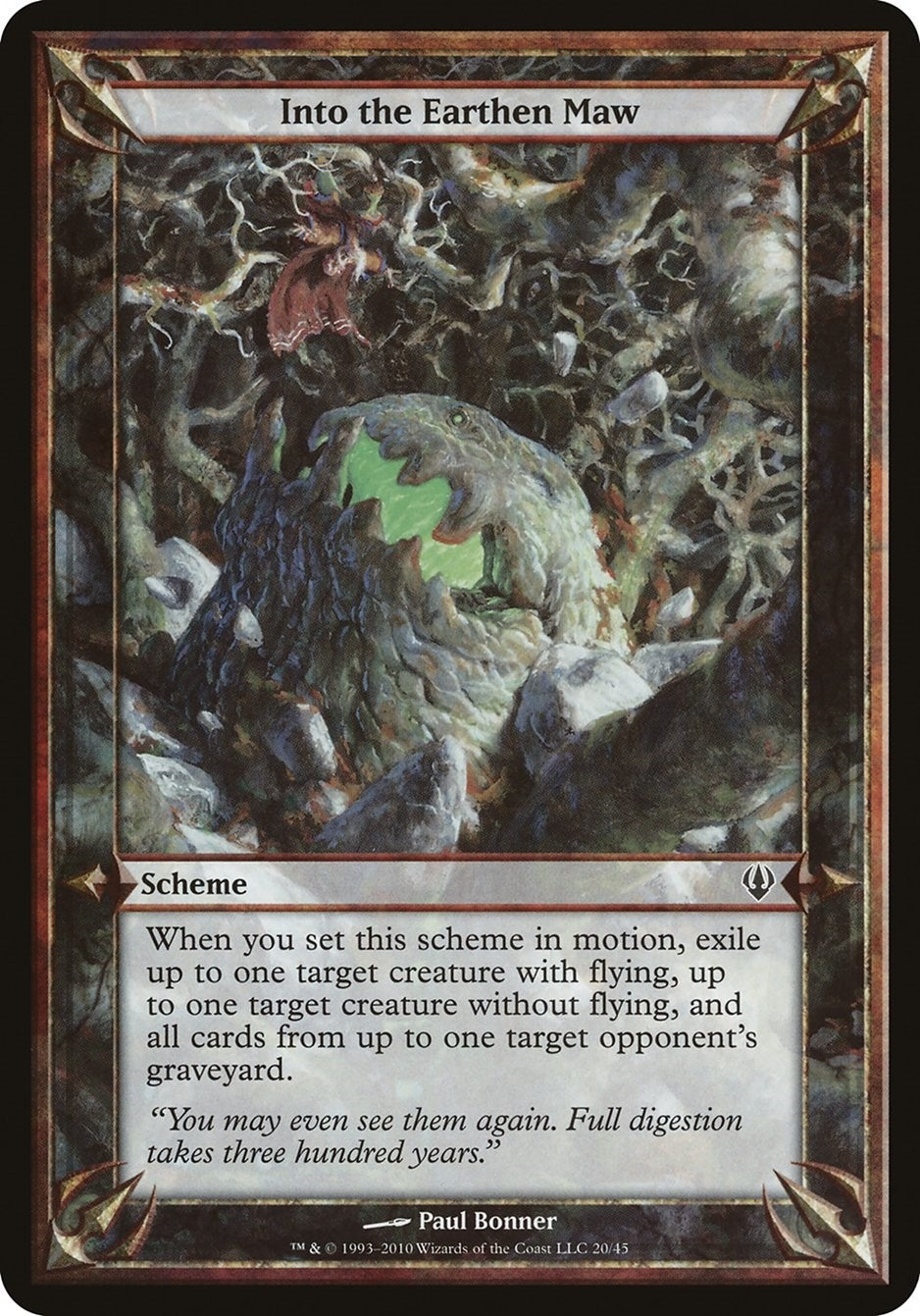 Into the Earthen Maw (Archenemy) [OVER] - MTG Single