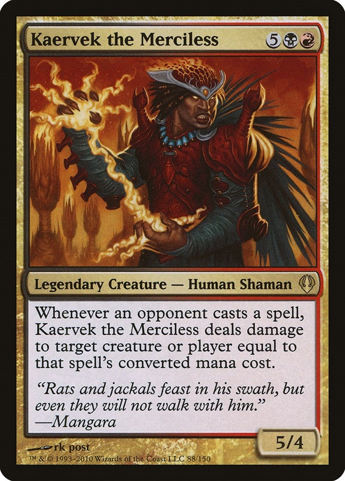 Kaervek the Merciless (88) [ARC] - MTG Single