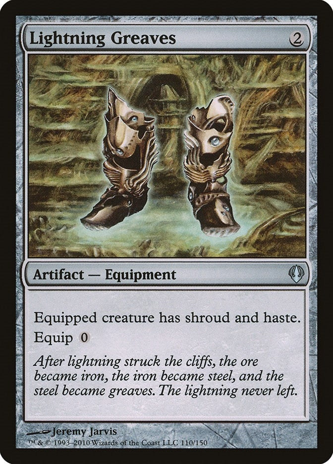Lightning Greaves (110) [ARC] - MTG Single