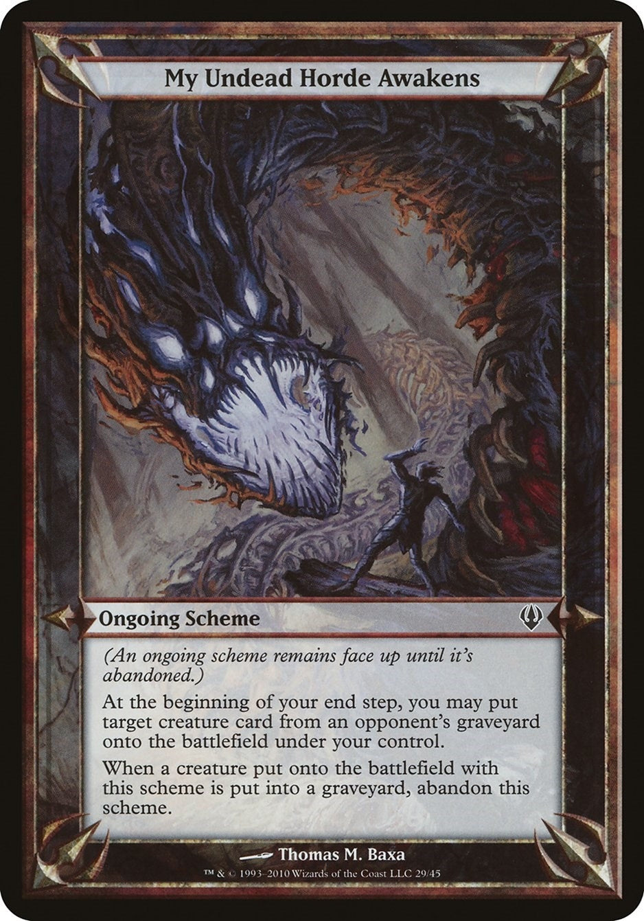 My Undead Horde Awakens (Archenemy) [OVER] - MTG Single