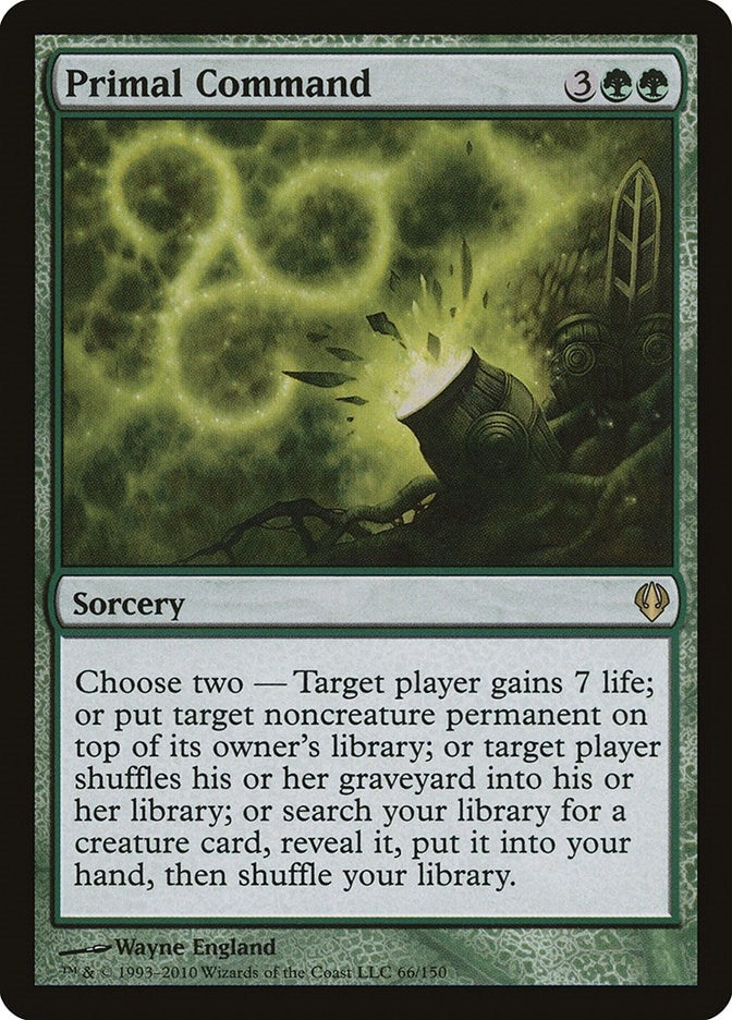 Primal Command (66) [ARC] - MTG Single